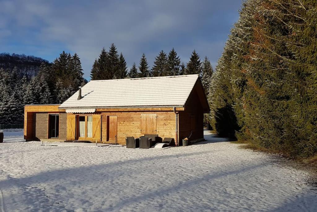 Gite Jura Mina Chalet Au Milieu De La Nature Villa Ney Eksteriør bilde